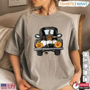 Truck Driver T-Shirts - Halloween Gnome Design 10 Truck Driver T Shirts Halloween Gnome Design 3 1.jpg