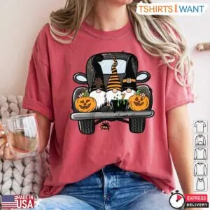 Truck Driver T-Shirts - Halloween Gnome Design 11 Truck Driver T Shirts Halloween Gnome Design 4 1.jpg