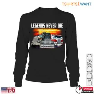 Truck Legends Vintage Truck Tee - Classic Trucks Sunset Design Legends Never Die 10 Truck Legends Vintage Truck Tee 5 1.jpg