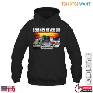 Truck Legends Vintage Truck Tee - Classic Trucks Sunset Design Legends Never Die 11 Truck Legends Vintage Truck Tee 6 1.jpg