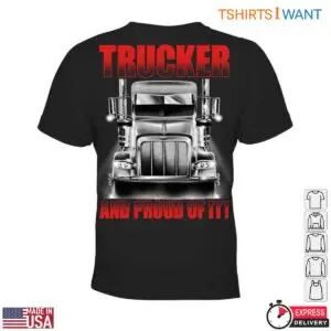 Truck T-Shirt - Trucker and Proud of It Graphic Tee 7 Truck T Shirt Pride on the Road Graphic Tee 2 1.jpg