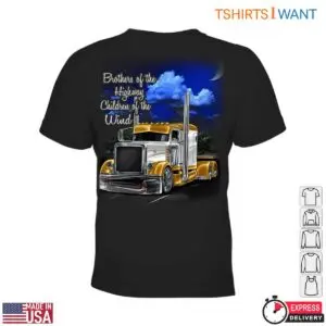 Truck at Night T-Shirt – Brothers of the Highway, Children of the Wind, Trucker Apparel 7 Truck at Night T Shirt E28093 Brothers of the Highway Children of the Wind Trucker Apparel 2.jpg