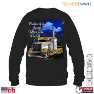 Truck at Night T-Shirt – Brothers of the Highway, Children of the Wind, Trucker Apparel 10 Truck at Night T Shirt E28093 Brothers of the Highway Children of the Wind Trucker Apparel 5.jpg