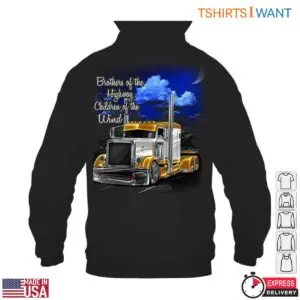 Truck at Night T-Shirt – Brothers of the Highway, Children of the Wind, Trucker Apparel 11 Truck at Night T Shirt E28093 Brothers of the Highway Children of the Wind Trucker Apparel 6.jpg