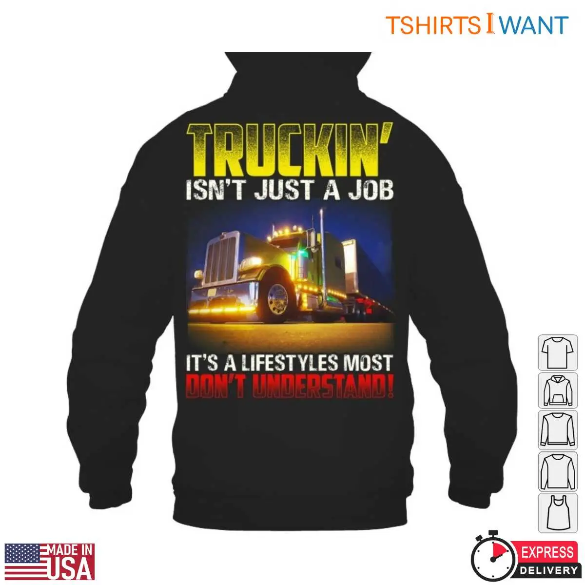 Truckin Life True Driver Lifestyle T Shirt 4 1.jpg