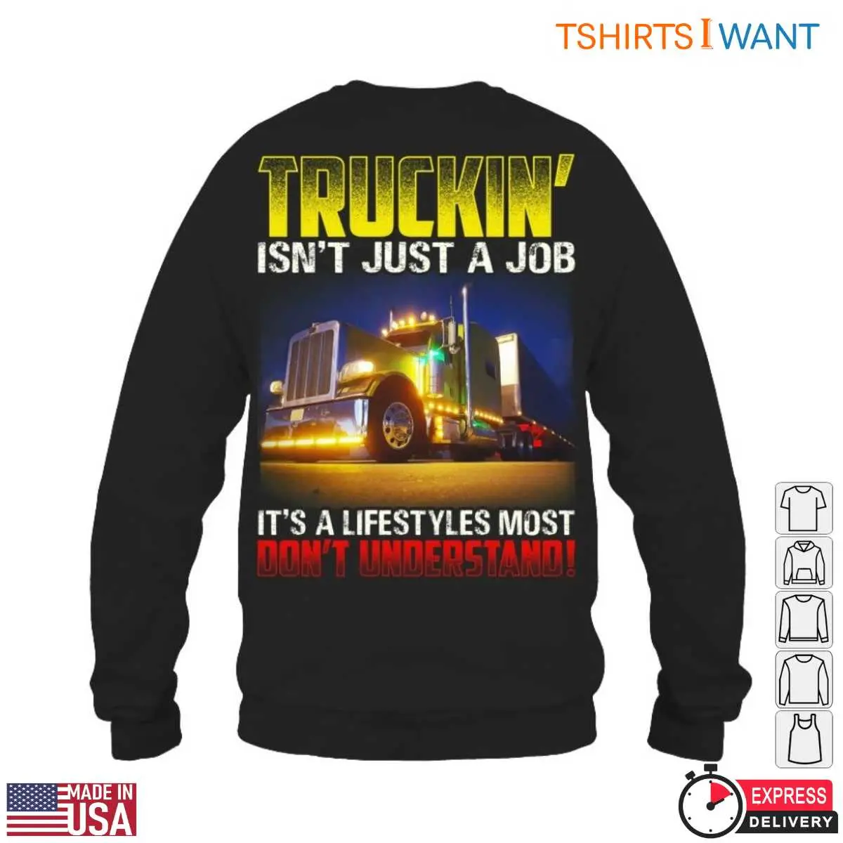 Truckin Life True Driver Lifestyle T Shirt 5 1.jpg