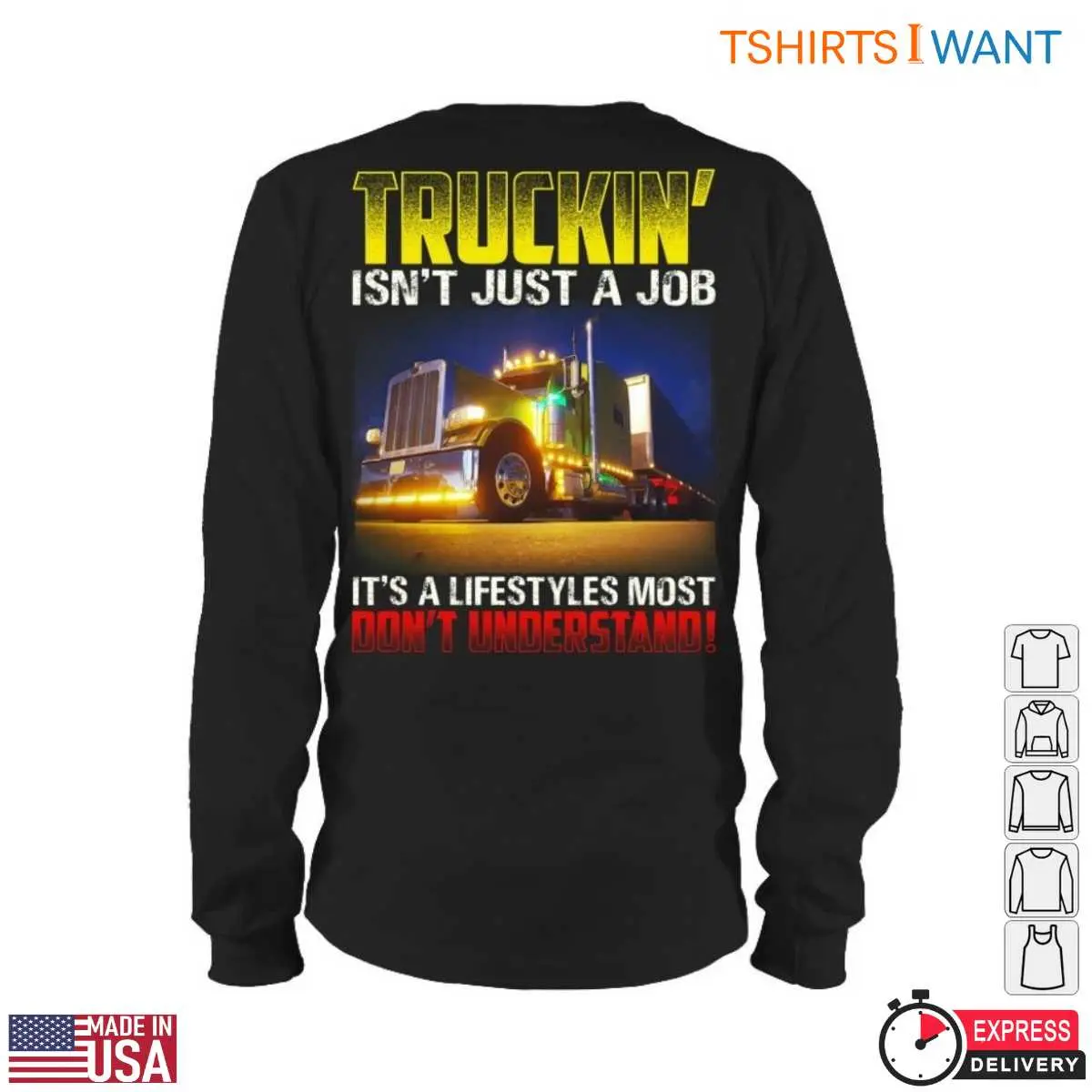 Truckin Life True Driver Lifestyle T Shirt 6 1.jpg