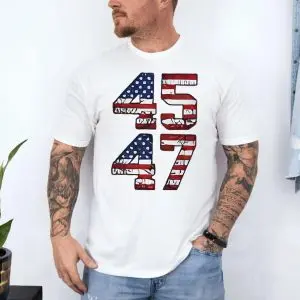 Trump 45 47 T-Shirt Pro-Trump MAGA Republican Patriotic Gift 10 Trump 45 47 T Shirt Pro Trump MAGA Republican Patriotic Gift 4 1.jpg