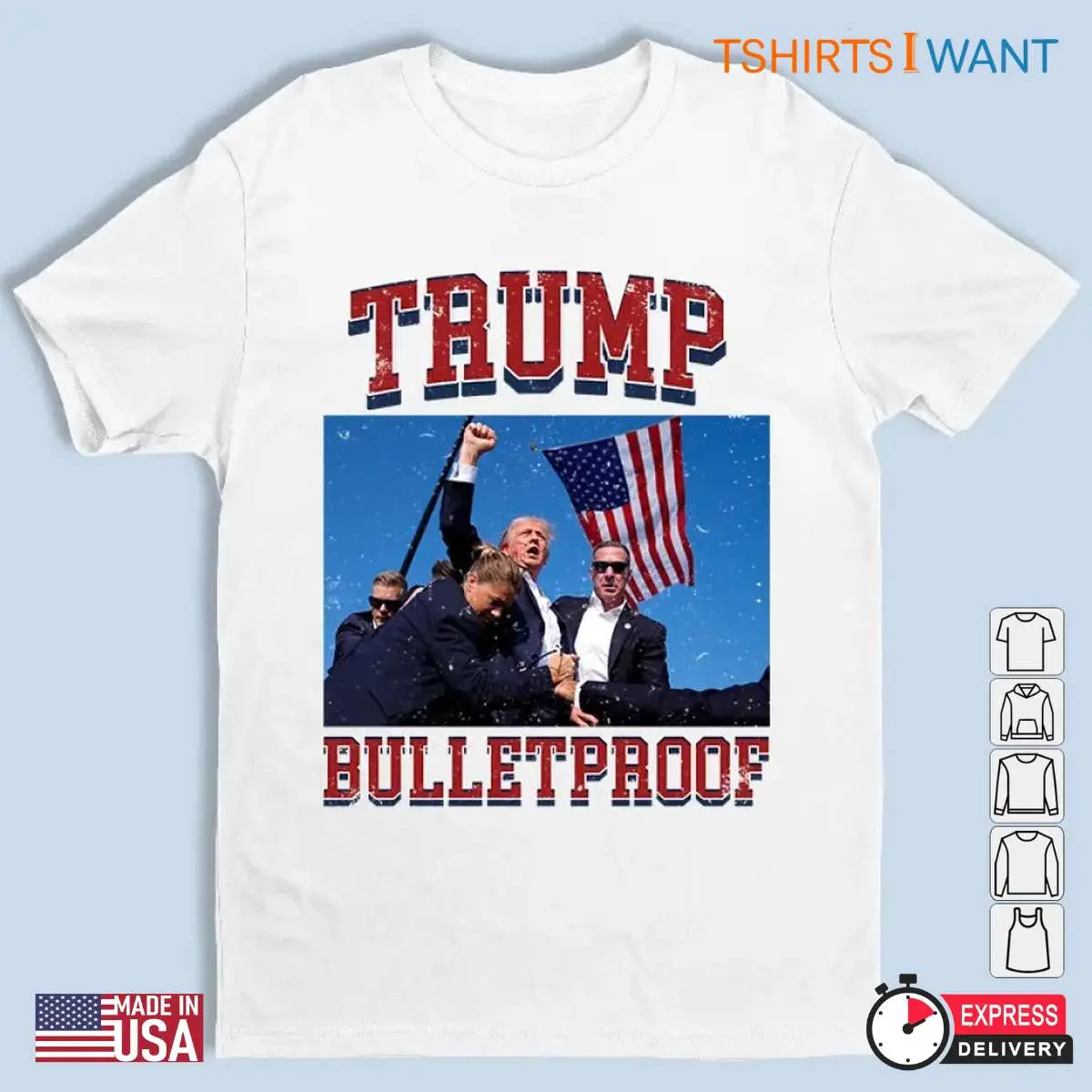Trump Bulletproof Survives Assassination Attempt Tee 1 1.jpg