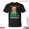 Trump Christmas Santa's Favorite President Holiday Graphic Tee 12 Trump Christmas Santa President Holiday Tee 1 1.jpg
