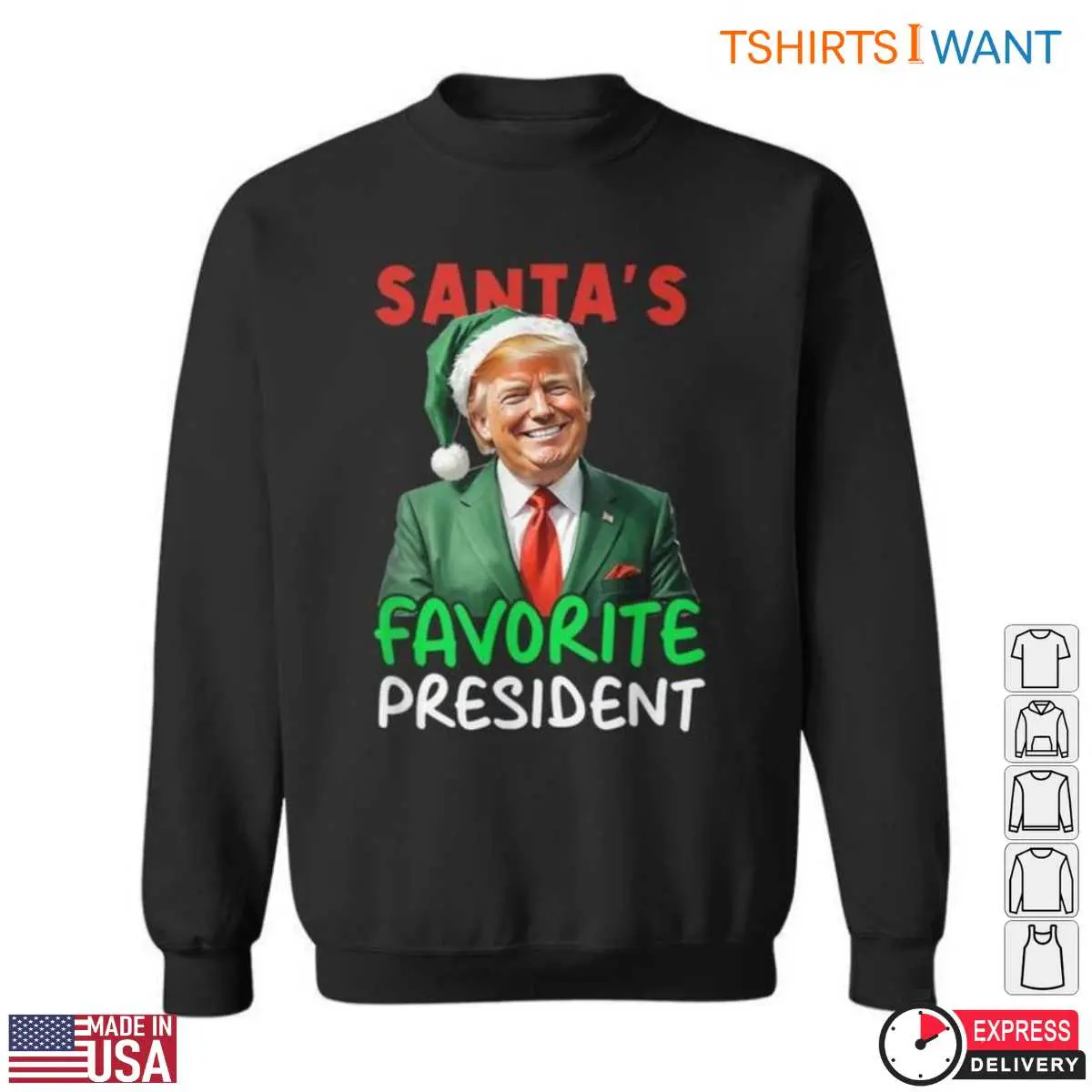 Trump Christmas Santa President Holiday Tee 2 1.jpg