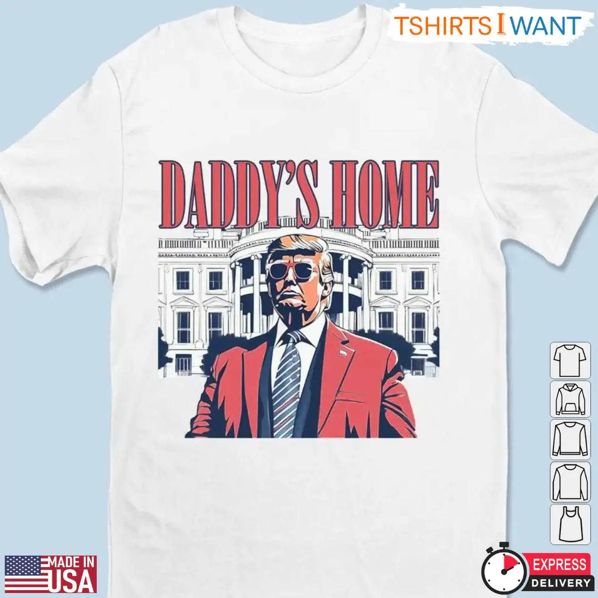 Trump Daddys Home T Shirt Parody White House Graphic 2 1.jpg