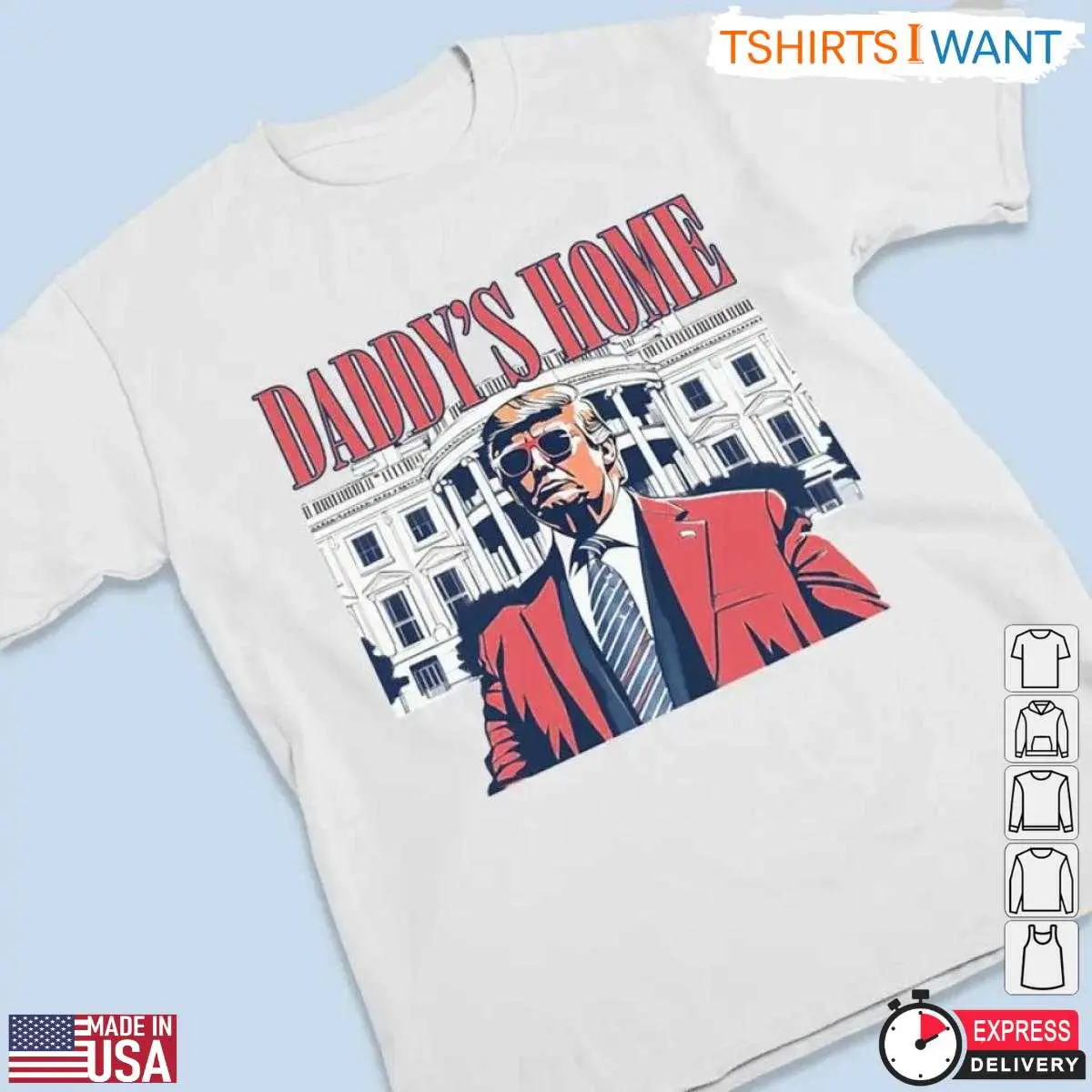 Trump Daddys Home T Shirt Parody White House Graphic 3 1.jpg