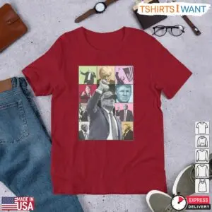 Trump Era Tour Pop Art T-Shirt – Colorful Patriotic Collage Design 6 Trump Era Tour T Shirt Colorful Patriotic Collage Design 2 1.jpg