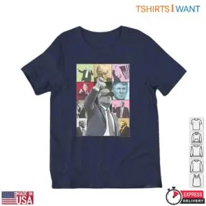 Trump Era Tour Pop Art T-Shirt – Colorful Patriotic Collage Design 7 Trump Era Tour T Shirt Colorful Patriotic Collage Design 3 1.jpg