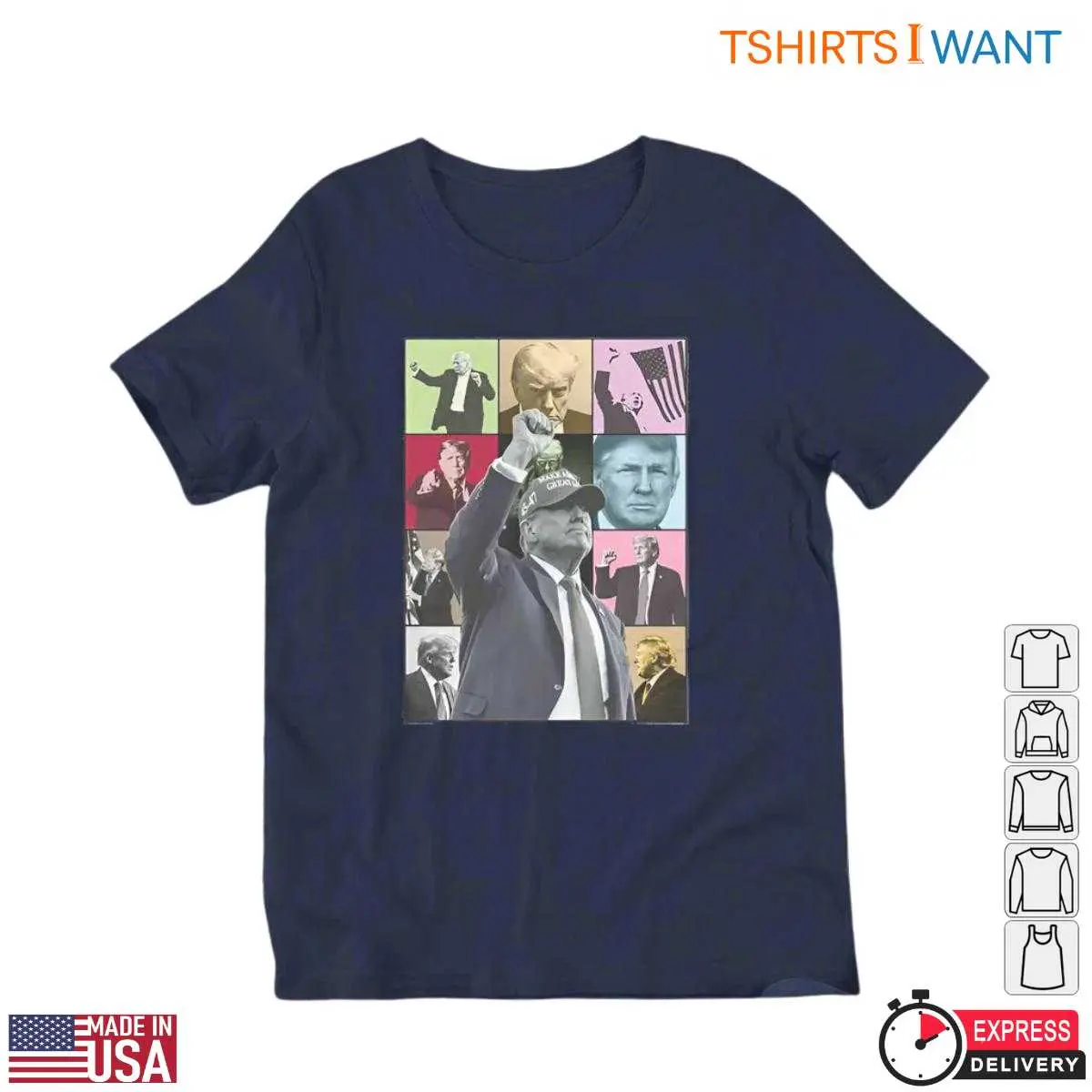Trump Era Tour T Shirt Colorful Patriotic Collage Design 3 1.jpg