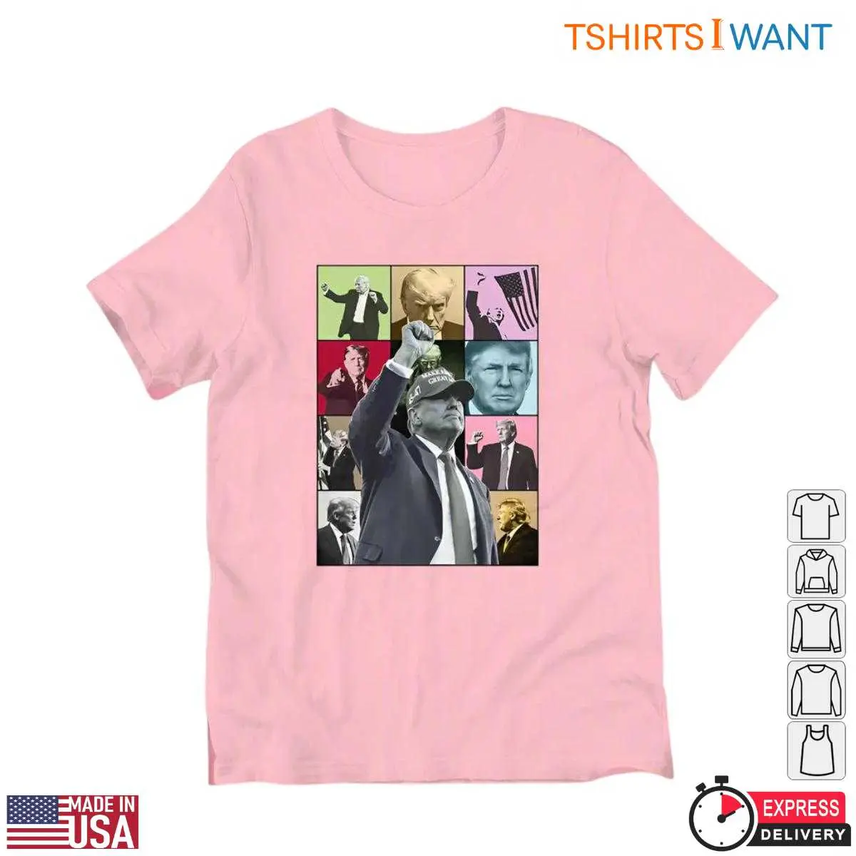 Trump Era Tour T Shirt Colorful Patriotic Collage Design 4 1.jpg