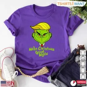 Trump Grinch Make Christmas Great Again T-Shirt - Funny Holiday Parody Tee 10 Trump Grinch T Shirt Make Christmas Great Again Parody 5 1.jpg