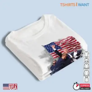 Trump Never Surrender: Always Fights For Us Election Unisex T-shirt 9 Trump Never Surrender Always Fights For Us T shirt 4 1.jpg