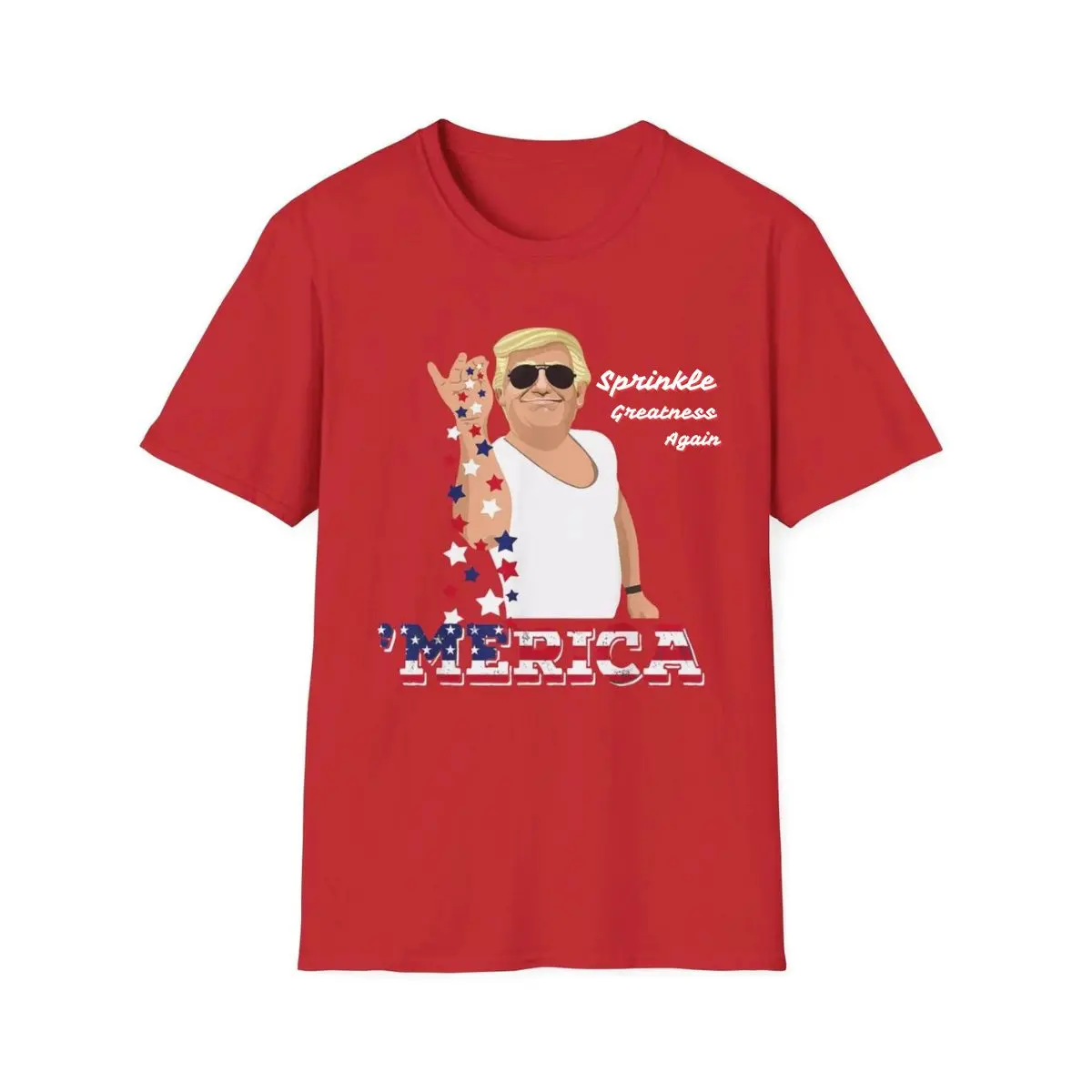 Trump Sprinkle Greatness Again Shirt Fun and Playful Design with Salt Bae Twist 2