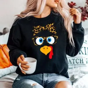 Turkey Face Leopard Glasses Thanksgiving Shirt 9 Turkey Face Leopard Glasses Thanksgiving Shirt 5 1.jpg
