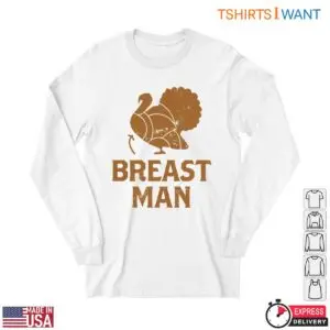 Turkey Graphic T-Shirt - Breast Man Funny Thanksgiving Tee 7 Turkey Graphic T Shirt Funny Thanksgiving Breast Man Tee 3 1.jpg