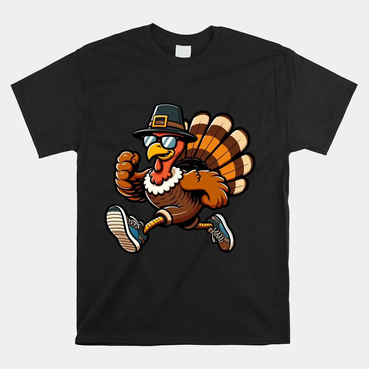 Turkey Trot Running Thanksgiving Shirt 1 1.jpg