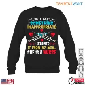 Two Syringes T-Shirt - Funny Nurse Mom Humor Gift with Inappropriate Quotes 11 Two Syringes T Shirt Nurse Moms Humor Legacy 6 1.jpg