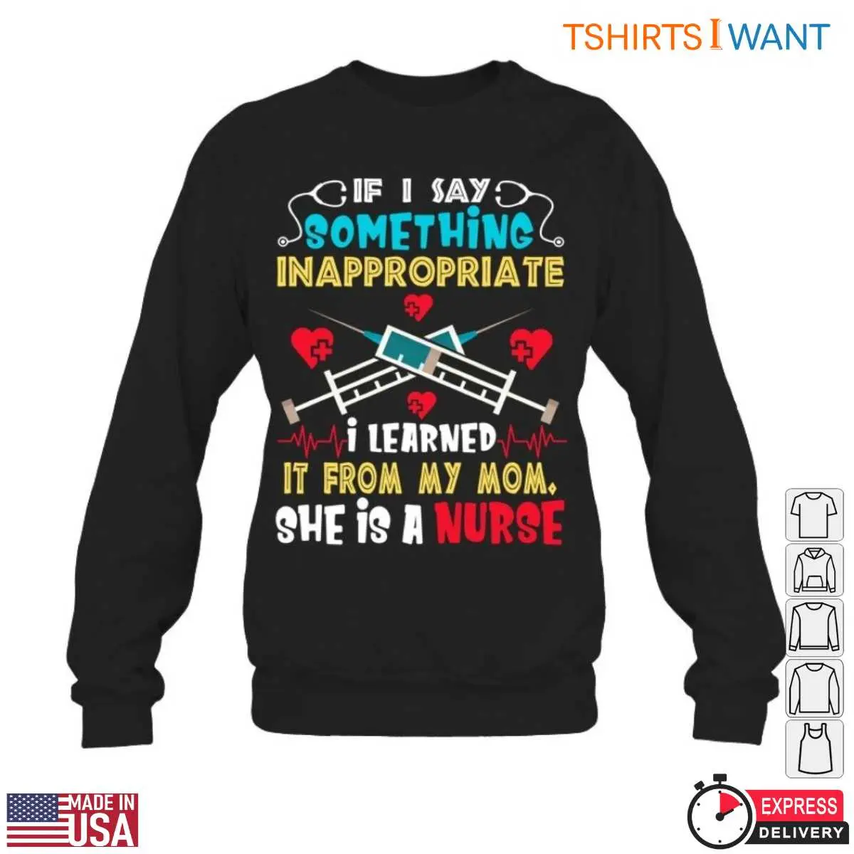 Two Syringes T Shirt Nurse Moms Humor Legacy 6 1.jpg