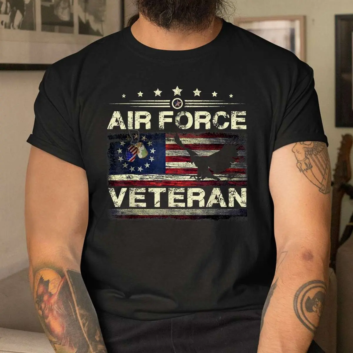 US Air Force Veteran Betsy Ross Flag T Shirt 4 1.jpg
