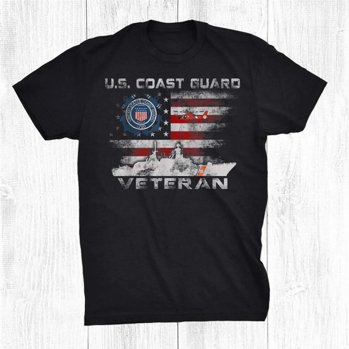 US Coast Guard Veteran Vintage Flag Shirt 1 1.jpg
