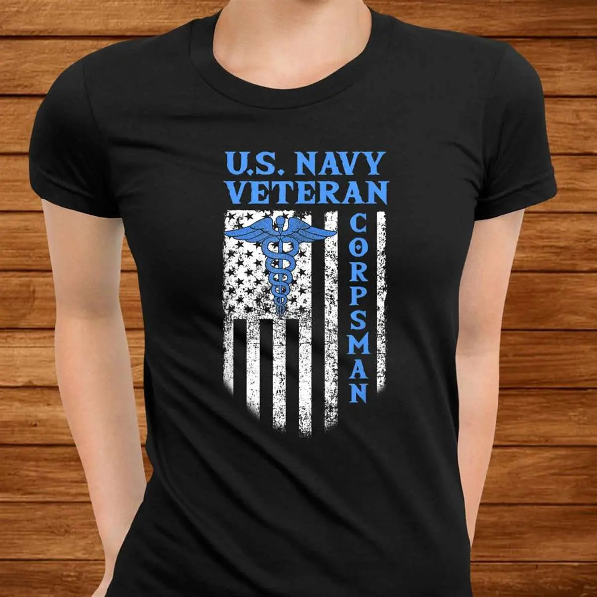 US Navy Corpsman Veteran USA Flag Shirt 9 US Navy Corpsman Veteran USA Flag Shirt 3