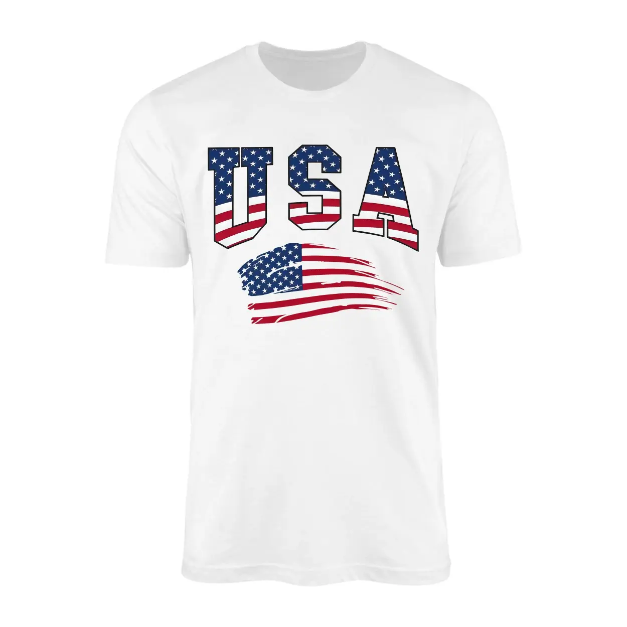 USA T shirt E28093 American Flag Patriotic Stars and Stripes Tee 1.jpg