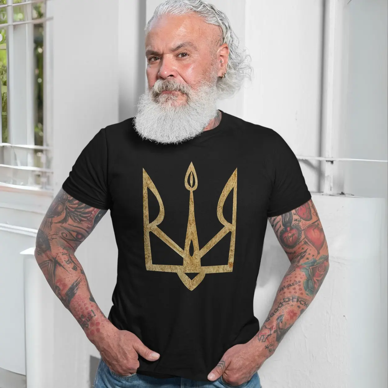 Ukrainian Tryzub T-Shirt Vintage Trident Coat of Arms Gift 7 Ukrainian Tryzub T Shirt Vintage Trident Coat of Arms Gift 7 1.jpg