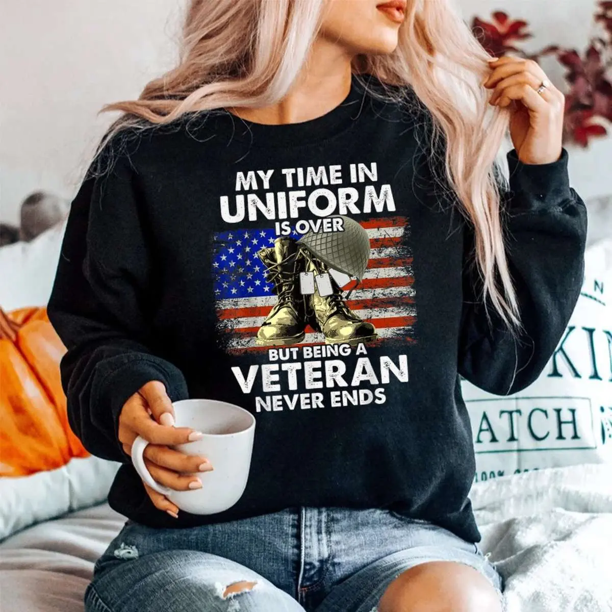 Uniform Over Veteran Never Ends Shirt 5 1.jpg