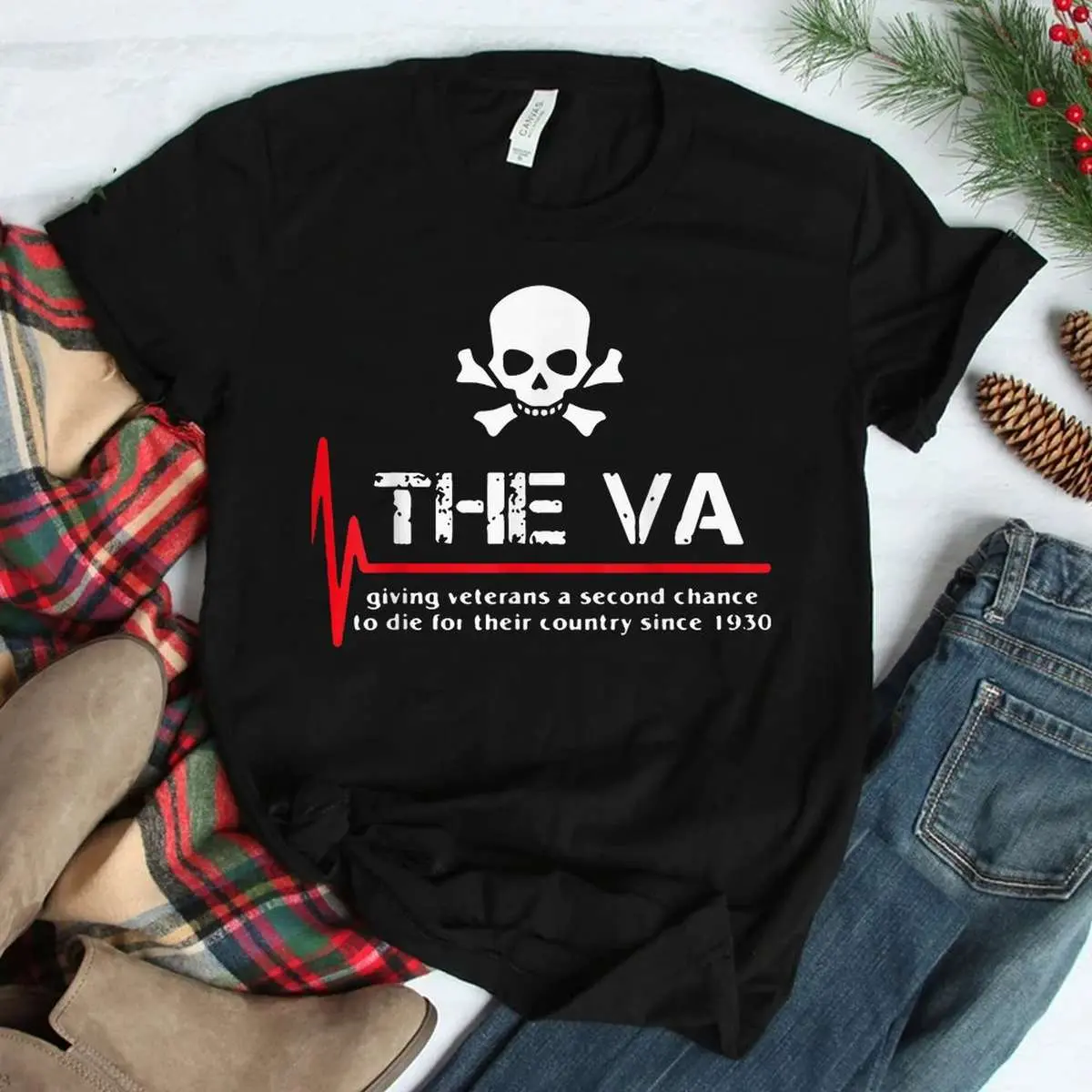 VA Giving Veterans Second Chance Skull T-Shirt 11 VA Giving Veterans Second Chance Skull T Shirt 3