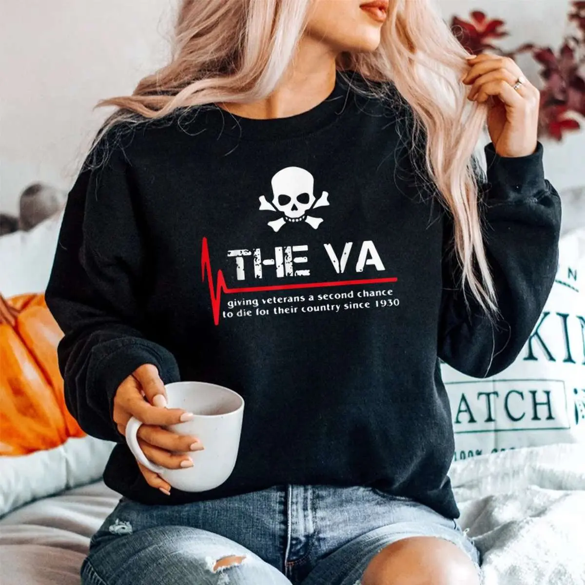 VA Giving Veterans Second Chance Skull T Shirt 5 1.jpg