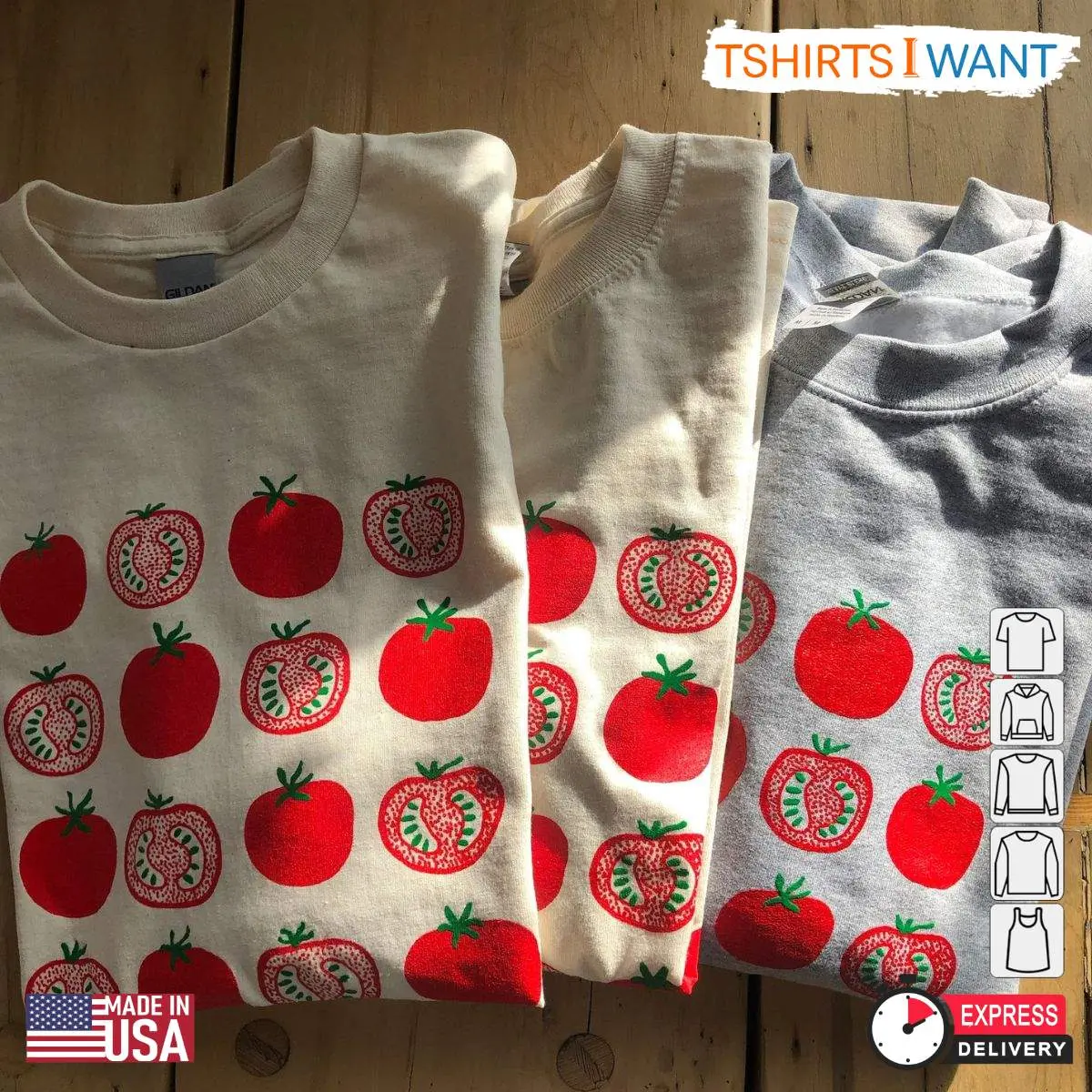 Vegeta T-Shirt, Tomato Graphic Tee for Foodie Gardeners, Screen Print Vegetable Gift 2 Untitled design 2