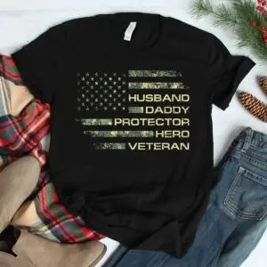 Veteran Dad Hero USA Flag Camo T-Shirt 7 Veteran Dad Hero USA Flag Camo T Shirt 3 1 1.jpg