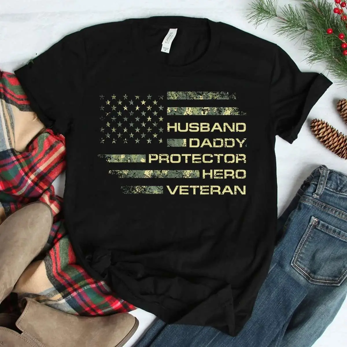 Veteran Dad Hero USA Flag Camo T Shirt 3 1 1.jpg