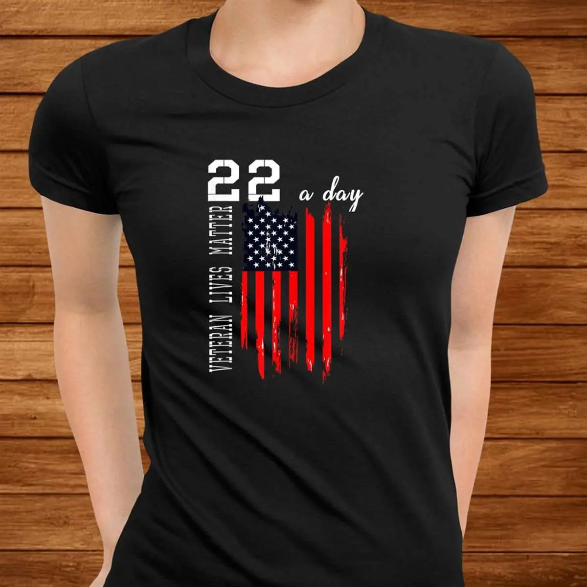 Veteran Lives Matter PTSD Awareness Shirt 9 Veteran Lives Matter PTSD Awareness Shirt Front View
