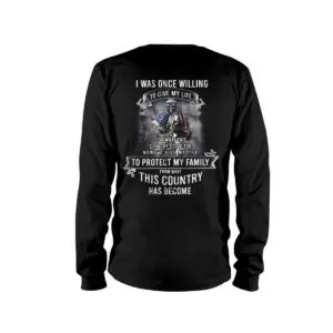 Veteran Patriot T-Shirt with American Flag Warrior Design - Protect Family Values 8 Veteran Patriot T Shirt with American Flag Warrior Design Protect Family Values 3