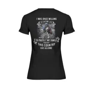 Veteran Patriot T-Shirt with American Flag Warrior Design - Protect Family Values 10 Veteran Patriot T Shirt with American Flag Warrior Design Protect Family Values 5