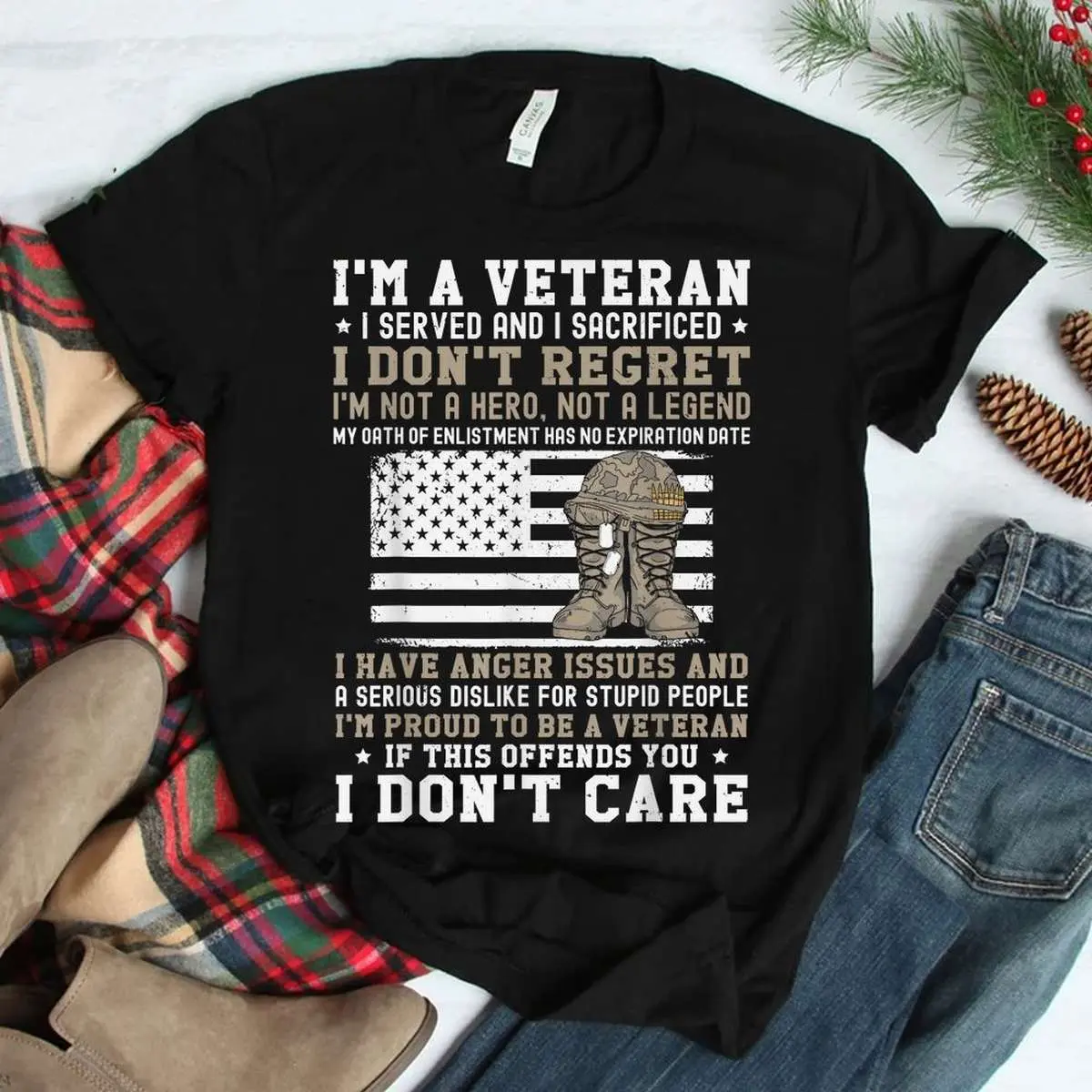 Veteran Patriotic Anger Issue T-Shirt 11 Veteran Patriotic Anger Issue T Shirt 3