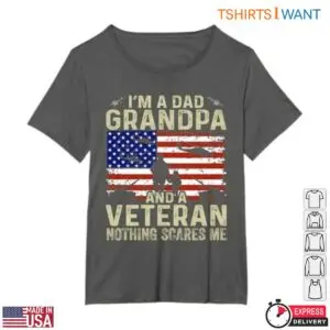 Veteran T-Shirts - American Flag Patriotic Dad & Grandpa Family Pride Tee 9 Veteran T Shirts Patriotic Dad Grandpa Family Tee 3 1 1.jpg