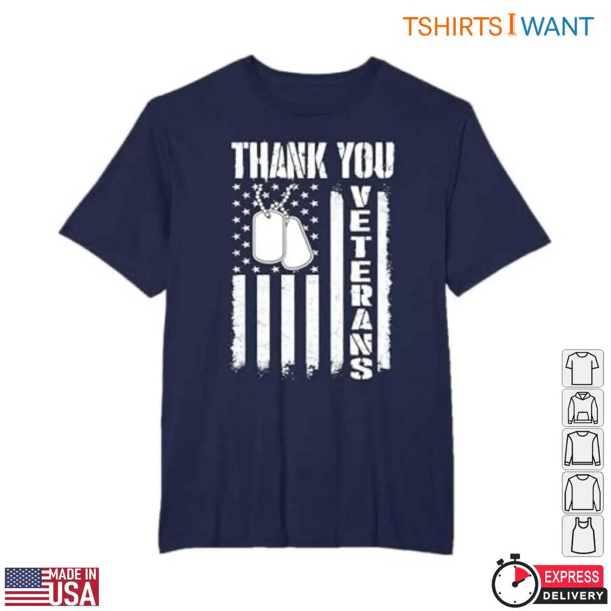 Veterans Day Appreciation Thank You Veterans Dog Tag Tee 2 1.jpg