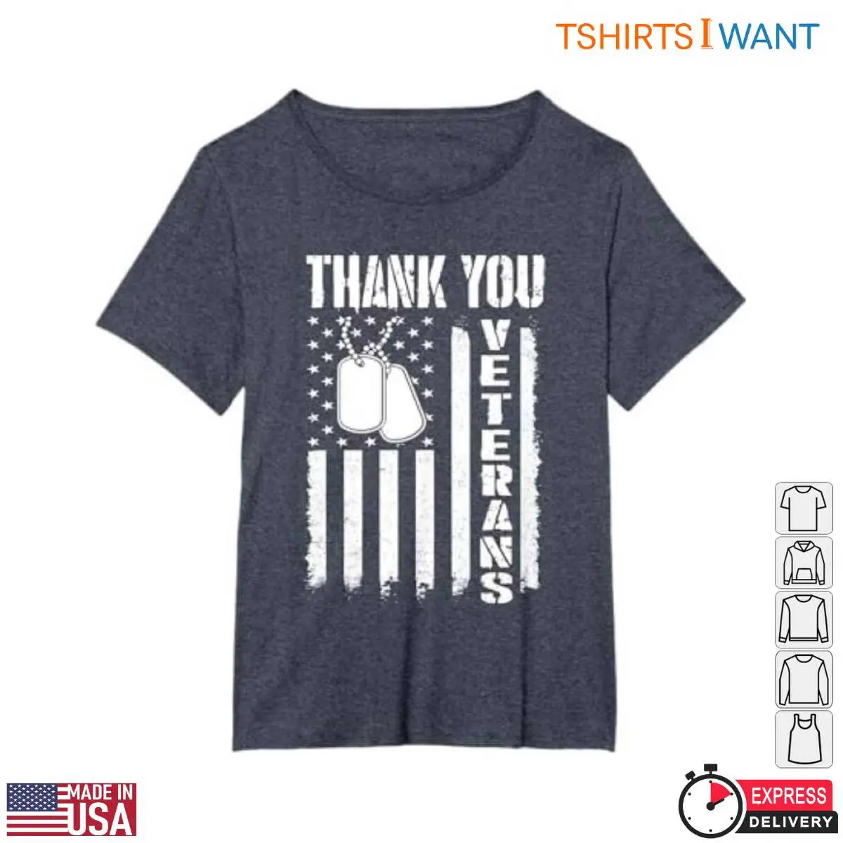 Veterans Day Appreciation Thank You Veterans Dog Tag Tee 3 1.jpg