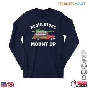 Vintage Car Style T-Shirt - Regulators Mount Up with Christmas Tree 6 Vintage Car Style T Shirt Regulators Mount Up with Christmas Tree 3 1.jpg