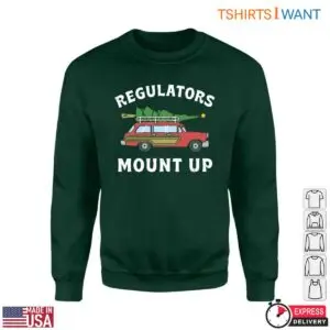 Vintage Car Style T-Shirt - Regulators Mount Up with Christmas Tree 7 Vintage Car Style T Shirt Regulators Mount Up with Christmas Tree 4 1.jpg