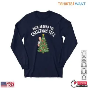 Vintage Christmas Tree T-Shirt - Rockin' Santa Graphic 6 Vintage Christmas Tree T Shirt Rockin Santa Graphic 2 1.jpg